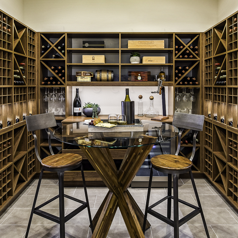 Custom Walk-In Wine Room